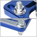 Blue Front 2 5 Adjustable Camber Caster Plates Coilover Alignment Kit Compatible With Ford Mustang 4th Gen 94-04