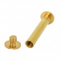 Aexit Photo Albums Power Fastening Tool Parts Accessories Scrapbook Slotted Knurling Brass Binding Screw Post Nailer