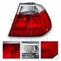 Amerilite 4 Door Taillights Red Clear For Bmw 3 Series E46 Passenger And Driver Side