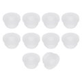 15pcs Rubber Grommets 7 5mm Drill Hole Id Top Hat Grommet Silicone Plug Gasket Wires Protection For Wiring Automotive Clear 