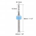 Uxcell Pcb Drill Bits 1 5mm Tungsten Carbide Rotary Tool Jewelry Cnc Engraving Print Circuit Board Micro 8 Inch Shank 5 Pcs