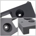 Factory Style Front License Plate Mounting Bracket Compatible With Nissan Armada 08-15 Matte Black