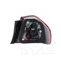 Tyc Left Tail Light Assembly For 2009-2011 Bmw 3 Series 