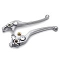 Smt-moto Smt- Chrome Brake Clutch Hand Lever Left Right For Gsx1300r Dl1000 Sv1000 Tl1000r Bandit 