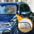 Front Windshield Sun Shade Lion Babyshade For Car Truck Suv Blocks Uv Rays Sun Visor Protector Keep Your Vehicle Cool