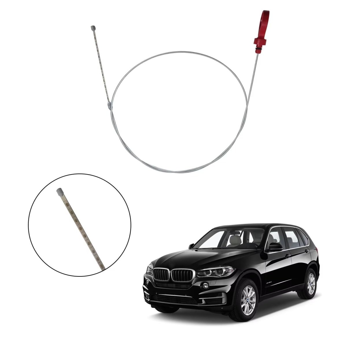 Car Engine Transmission Fluid Level Dipstick Fit For Jeep Liberty Jet Sport Utility 4-door 3 7l 226cu In V6 Gas Sohc Naturally