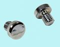 Cabinet Hinge Finial Coin Pair Small Chrome Brass Renovators Supply 