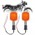 Front Pair Turn Signal Indicator Light With Stem Replacement For V45 Vf750c Vf700c 