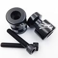 Black Swingarm Spools Hayabusa Engraved Logo 8mm For Suzuki Gsx 1300r Hayabusa 1999-2016 Gsf1250s Bandit 2007-2009 1300bk 