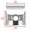 Caltric Rear Engine Cylinder And Piston Compatible With Kawasaki Brute Force 650 Kvf650 4x4i 2006-2013