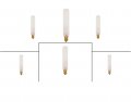 6 Pack Satco S3315 15w 120v T6 Frost E12 Candelabra Base Incandescent Light Bulb