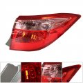 1-pack Rear Right Tail Light Brake Lamp Assembly Replacement For 2017-2019 Toyota Corolla Outer Passenger Side 8155002b00