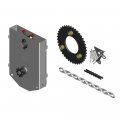 Rolling Sheet Door 4 5 1 Jr Hoist W 41a40 3 Inch Id Sprocket 