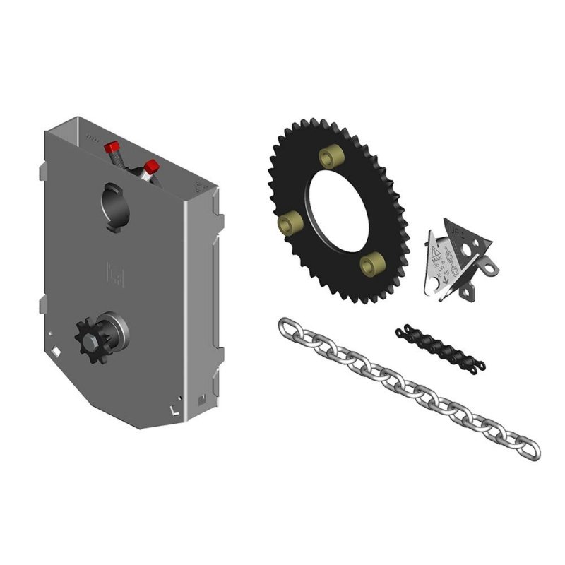 Rolling Sheet Door 4 5 1 Jr Hoist W 41a40 3 Inch Id Sprocket