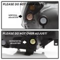 Chrome Housing Oe-style Projector Headlight Headlamp Assembly For 2013-2015 Toyota Rav4 Driver Side