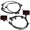 Abs Speed Sensor 2 Piece Set For 2002 To 2008 Jaguar X Type Rear Left And Right Replaces Als535 Als539 5s10797 Su12250