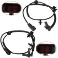 Abs Speed Sensor 2 Piece Set For 2002 To 2008 Jaguar X Type Rear Left And Right Replaces Als535 Als539 5s10797 Su12250