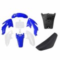 Tdpro Plastic Fairing Kit Body Fender Gas Fuel Tank With Seat For Crf Xr Xr50 Crf50 110cc 125cc Pit Dirt Bike Blue