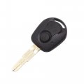 Uxcell New 2 Buttons Car Uncut Insert Key Fob Remote Control Case Shell Replacement For Actyon Kyron Rexton