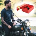 Cigamate Motorcycle Bells For Bikers Guardian Angel Celtic Cross Keychain With Key Ring Biker Riding Accessory Bell Luck All
