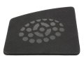 1984-1989 Corvette Left Dash Radio Speaker Grille 