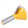 3pcs Router Bit 1 2 Shank Bird S Mouth Glue Joint Carbide Woodworking Milling Cutter For Plastics Steel Hardware Possessing