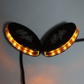 Xkh-moto Xkh- Replacement Of Motorcycle Led Mirror Block Off Base Plates Compatible With 2005-2008 Kawasaki Ninja Zx6r Zx6rr