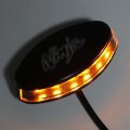 Xkh-moto Xkh- Replacement Of Motorcycle Led Mirror Block Off Base Plates Compatible With 2005-2008 Kawasaki Ninja Zx6r Zx6rr