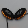 Xkh-moto Xkh- Replacement Of Motorcycle Led Mirror Block Off Base Plates Compatible With 2005-2008 Kawasaki Ninja Zx6r Zx6rr