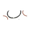 Ford F-450 Super Duty F-550 2005-2020 Locking Hub Service Seal Set 2 Pieces With Gasket And 3 Screws Excluded Carrying Case 