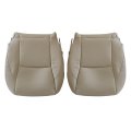 Driver Passenger Bottom Perforated Leather Seat Cover Tan For Lexus Es350 Sedan 2007 2008 2009 2010 2011 2012 