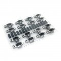 16pcs Small Block Chevy 1 5 Ratio 7 16 Stainless Steel Roller Rocker Arms Sbc 305 350 400 