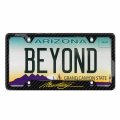Ipick Image Made For Ford Mustang Script In Yellow Black Real Carbon Fiber 50 States License Plate Frame