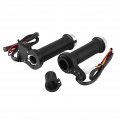 Qiilu Universal Motorcycle Hand Grips 1 Pair 22mm 7 8 Plastic Anti-slip Electric Hot Heated Warm Handlebar