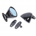 Car Rearview Mirror Universal Classic Door Side Wing Vintage 1pair Of Left Right Retro Black 