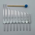9 Tuning Fork Set Scientific Sound Therapy Tool With Silicone Hammer And Storage Bag For Stress Relief Releasing Negative