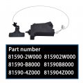 Wflnhb Fuel Filler Flap Gas Door Release Opener Lock Actuator Motor Replacement For 2013-2018 Santa Fe Sport 81590b8000