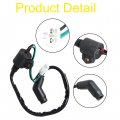 Wflnhb Cdi Box Ignition Coil And Spark Plug Replacement For Polaris Sportsman Hawkeye 300 2008 2009 2010 2011
