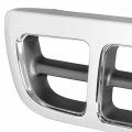 Fo1200341 Factory Style Front Bumper Grill Grille Assembly Compatible With Ford Ranger 4wd Xlt 1998-2000 Polished Chrome