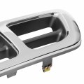 Fo1200341 Factory Style Front Bumper Grill Grille Assembly Compatible With Ford Ranger 4wd Xlt 1998-2000 Polished Chrome