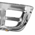 Fo1200341 Factory Style Front Bumper Grill Grille Assembly Compatible With Ford Ranger 4wd Xlt 1998-2000 Polished Chrome