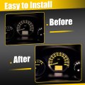 X Autohaux 20pcs T5 T10 Multicolor Light Dashboard Gauge Indicator Led Wedge Lamp Bulbs For Car Truck Motorcycle