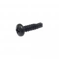 Megatronix Ppt834 Phillips Pan Head Fine Thread Self-drilling Screws Black Oxide 8 X 3 4 Inch 100 Pieces 