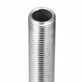 Uxcell Lamp Pipe Nipple M10 Thread 80mm Length Hollows Repair Part Hardware For Lamp Lights Zinc Plated Silver Tone Pack Of 5