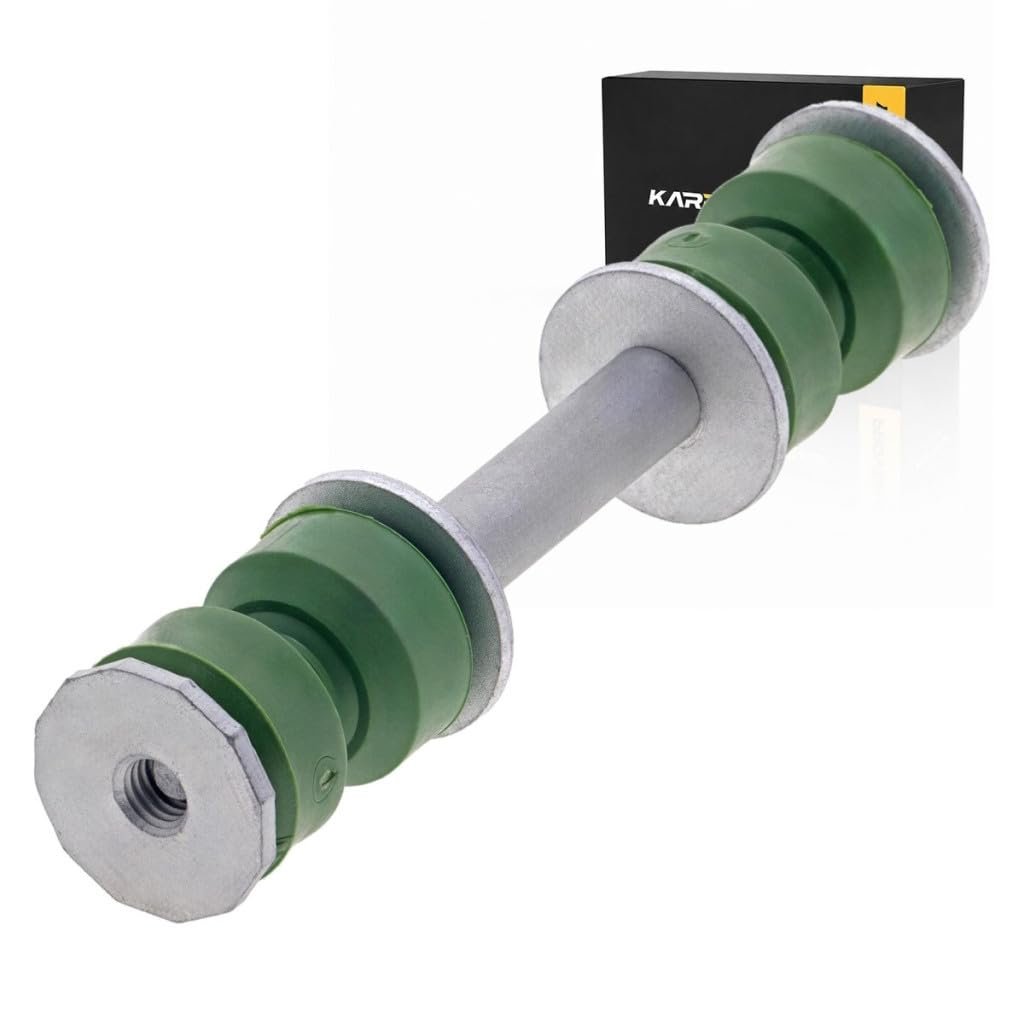 Stabilizer Bar Link Set For 1990 1991 1992 Cadillac Brougham Front Suspension Rubber Green Split Bushing End 1 And 2