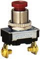 Morris 70150 Spst Push Button Momentary Contact On-off Screw Terminals Red 