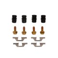 Disc Brake Hardware Set For Volkswagen Cabrio 1999 Rear Axle Alx-pau-df-340-74011-cla6 Standard Style Black Plastic Replacement 