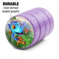 Colorful Jungle Frogs Valve Stem Caps For Tire Rim Wheel Aluminum Purple