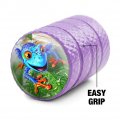 Colorful Jungle Frogs Valve Stem Caps For Tire Rim Wheel Aluminum Purple