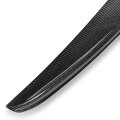 P-style Duck Bill Rear Car Trunk Lid Spoiler Compatible With Bmw X6 2015-2019 Glossy Black Carbon Fiber